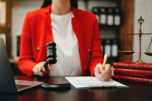 justice and law concept.
